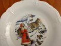Порцеланова чиния"Коледа"., снимка 5