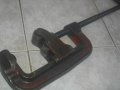 4 Цола-Голям Масивен Тръборез За Стоманени/Поцинковани Тръби-Немски-ОТЛИЧЕН-DROP FORGED STEEL, снимка 13