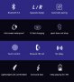 Bluetooth 5,0, Слушалки, беспроводни, Hi-Fi, стерео, бас, снимка 7