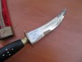 Стар нож кама с гравиран надпис 'Свобода или смърть', снимка 3