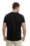Нова мъжка тениска с трансферен печат I LOVE BULGARIA в черен цвят, снимка 5