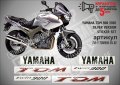 YAMAHA TDM 900 2002  SILVER VERSION SM-Y-TDM900-SV-02 стикери надписи