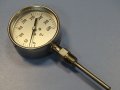 биметален термометър Wika thermometer ф100mm, 0/+400°C, L-80mm, снимка 8