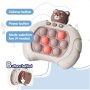 Игра POP IT със светлина и звук за памет и концентрация, Мече, снимка 6
