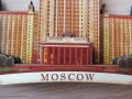 Автентичен дървен 3D магнит от Москва, Русия-серия-, снимка 3
