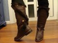  Италиански ботуши естествена кожа и косъм РАЗПРОДАЖБА , снимка 2