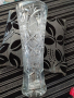 Внушителна красавица - голяма, кристална ваза, височина 37см, снимка 1 - Вази - 44900434