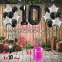 Комплект балони с хелий за рожден ден 10, снимка 1 - Декорация - 43034305