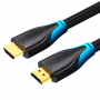 Кабел HDMI Мъжко - Мъжко Ver:2.0 4K/60Hz Gold 1M Vention AACBF Cable HDMI M/M