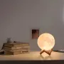 2024 USB LED Лампа Луна,128 Цвята с докосване,дист.управление,презареждаща се батерия, снимка 10