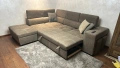 СПЕШНО! Ъглов разтегателен диван с функция сън – Плевен, снимка 1