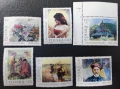 Полша, 1987 г. - лот марки на тема животни, изкуство, личности, папа, спорт, снимка 2