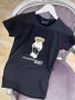 Дамска Черна тениска Polo кодVL107R, снимка 1 - Тениски - 43684845