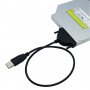 USB Кабел за Записващи Оптични устройства Засписвачки DVD CD Slimline SATA Laptop CD/DVD Rom Optical, снимка 12