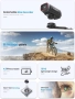 Велосипедна камера AKEEYO-710Pro EIS, 4K28FPS 20MP WiFi екшън камера с IP66 Ultra HD водоустойчива , снимка 7