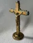 Стар бронзов кръст 16х9см, снимка 4