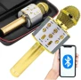 ✨Безжичен микрофон, Bluetooth, FM радио - СРЕБРИСТ,ЗЛАТИСТ и ЧЕРЕН, снимка 3