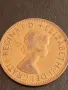 Стара монета 1 пени 1965г. Великобритания Кралица Елизабет втора 27263, снимка 4