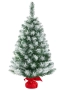 Изкуствени Коледни елхички със сняг в различни размери, снимка 1