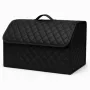 LUX кожен органайзер Automat, Сгъваем, Черен, 66x30x30см, снимка 2