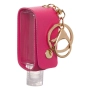 Ключодържател за дезинфектант с кожен калъф Fuchsia 30 мл_1204435, снимка 1