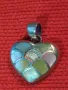 СТАР СКЪПОЦЕНЕН РОМАНТИЧЕН СЪРЦЕВИДЕН МЕДАЛЬОН СРЕБРО 925 АРТ ПЕНДАНТ 44832, снимка 11