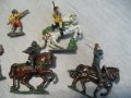 № 5754 стари оловни фигурки - малка колекция - 10 броя  - размери от 5 / 3 см до 8 / 6 см , снимка 6
