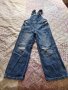 Детски дънков гащеризон h&m р-р 116, снимка 1 - Детски панталони и дънки - 43117642