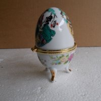 Порцеланово яйце за бижута , снимка 5 - Декорация за дома - 33556076