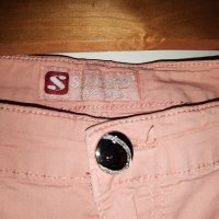 Розов дамски летен панталон с прав крачол, снимка 4 - Рокли - 43313782