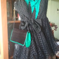 Официална рокля + подарък чантичка, снимка 1 - Рокли - 32521529