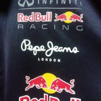 Pepe Jeans London Red Bull Racing F1 Infiniti оригинална тениска фланелка L Ред Бул, снимка 9 - Тениски - 43275433