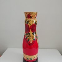 Оригинална руска матрьошка за бутилка, снимка 2 - Сувенири от дърво - 43819248