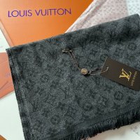Луксозен модел шал с кутия Louis Vuitton, снимка 5 - Шалове - 43712688