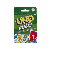 Карти за игра, Uno Flex, зелени, снимка 2 - Игри и пъзели - 44860187