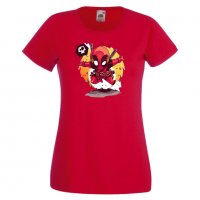Дамска тениска Marvel Deadpool Игра,Изненада,Подарък,Геймър,, снимка 4 - Тениски - 36741041