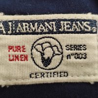 Armani jeans linen pants EU 42 A36, снимка 2 - Панталони - 40470132