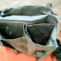 Брезентова военна чанта от противогаз, снимка 2 - Чанти - 43725494