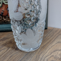 Кристална ваза и фруктиера , снимка 10 - Вази - 44906595