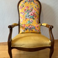 Антикварно кресло ТРАВИАТА, модел „Волтер“, снимка 1 - Антикварни и старинни предмети - 43355956