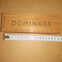 Старо дървено домино , игра, снимка 2 - Антикварни и старинни предмети - 38628309
