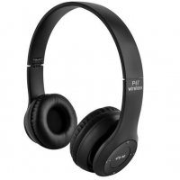 Безжични Bluetooth слушалки P47 - бял или черен цвят, снимка 2 - Bluetooth слушалки - 38854552
