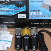 Микрофон Neewer NW-700 или NW-800 с фантомно захранване Neewer 48V, снимка 2 - Микрофони - 39113492