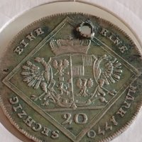 Стара монета 20 кройцера 1770г. ALEXANDER MARCH за КОЛЕКЦИОНЕРИ 43055, снимка 10 - Нумизматика и бонистика - 43950220