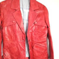 Antwerp Tannery leather jacket M, снимка 6 - Сака - 44062824