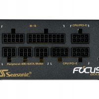 Захранване за настолен компютър Seasonic FOCUS SGX 650W SFX 12V/ATX 12V 80 PLUS Gold, снимка 3 - Захранвания и кутии - 36780374