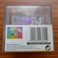 неразпечатвани аудио мини-дискове Maxell 74, снимка 3 - Други - 38040877