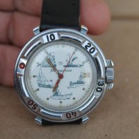 СССР часовник "Восток'' командирски, снимка 1 - Мъжки - 43974036