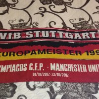 Футболни шалове Panathinaikos, AEK, Benfica, Olympiakos-Man UTD, Germany, Stuttgart, снимка 5 - Футбол - 39814278