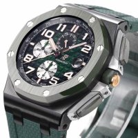 Мъжки часовник Audemars Piguet Royal Oak Offshore Chronograph с автоматичен швейцарски механизъм, снимка 5 - Мъжки - 40870465